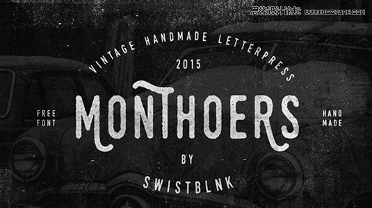 20款國外優秀設計師的頂尖字體打包下載