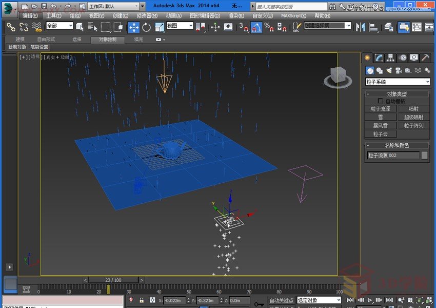 3dMAX���������������꾰��Ч�̳�
