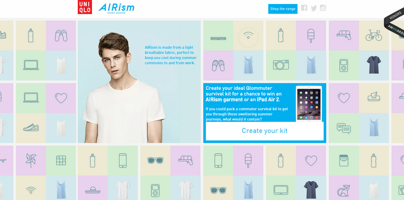 國外優秀線性圖標為主的網頁設計欣賞
