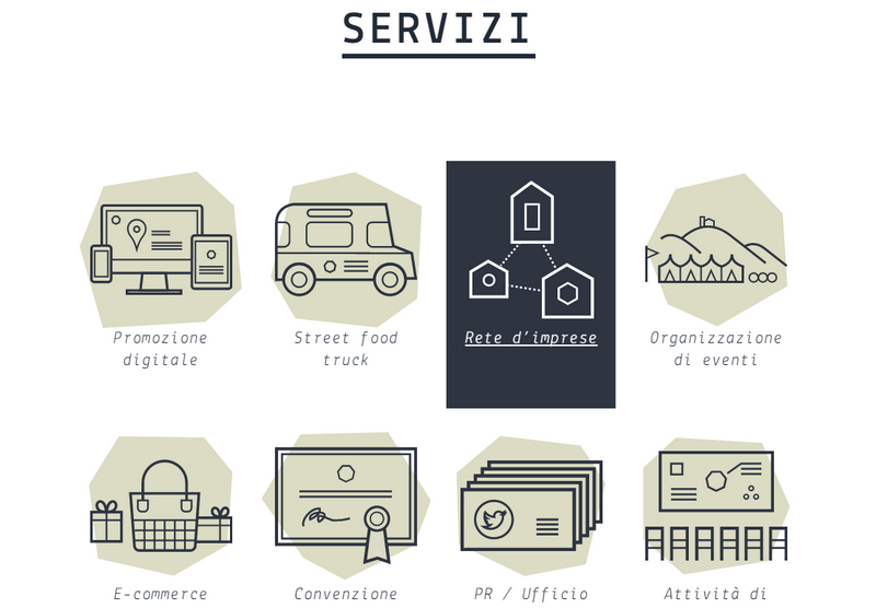 國外優秀線性圖標為主的網頁設計欣賞