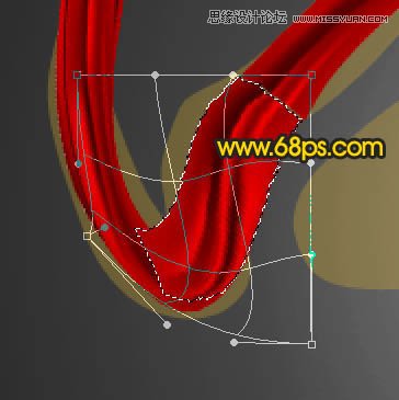 Photoshop制作中秋節(jié)飄帶藝術(shù)字教程