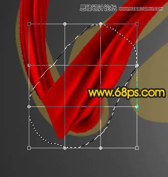 Photoshop制作中秋節飄帶藝術字教程