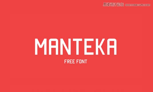 Manteka 23款國外優秀時尚的頂尖英文字體打包下載