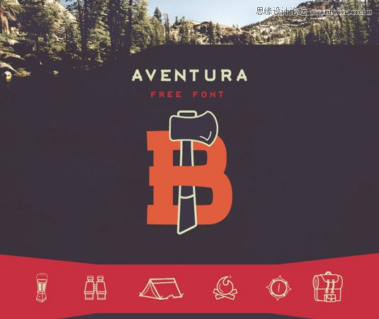 Aventura 23款國外優秀時尚的頂尖英文字體打包下載