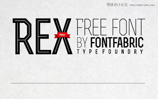 Rex 23款國外優秀時尚的頂尖英文字體打包下載