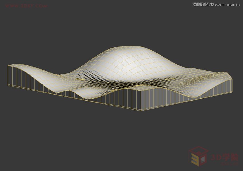 3DMAX利用Poly制作異形體育館建筑效果