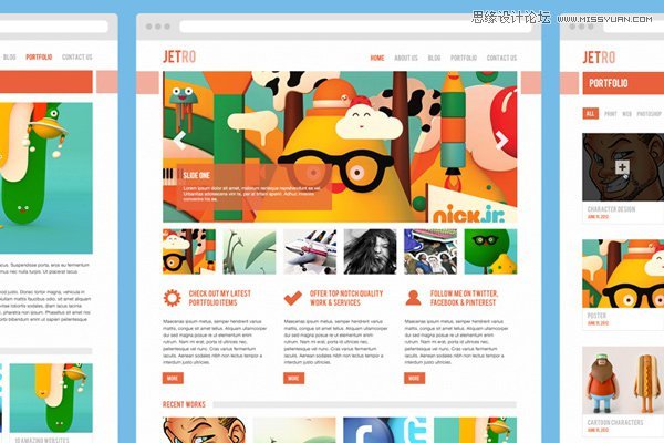 25款值得收藏的優秀網站模板免費下載