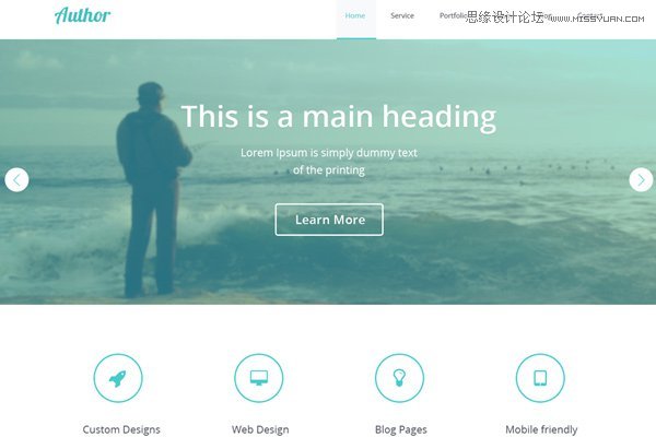 25款值得收藏的優秀網站模板免費下載