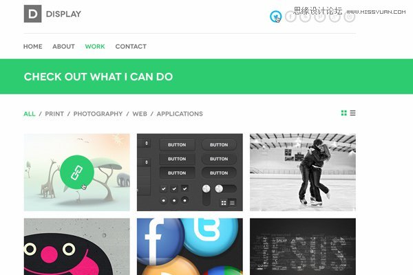 25款值得收藏的優秀網站模板免費下載