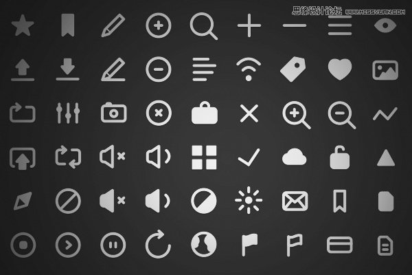 32組超精致的時尚網頁圖標素材免費下載