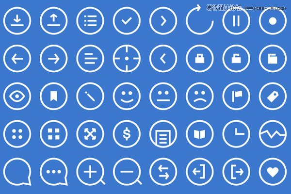 32組超精致的時尚網頁圖標素材免費下載