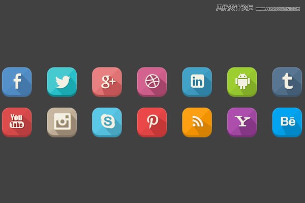 32組超精致的時尚網頁圖標素材免費下載