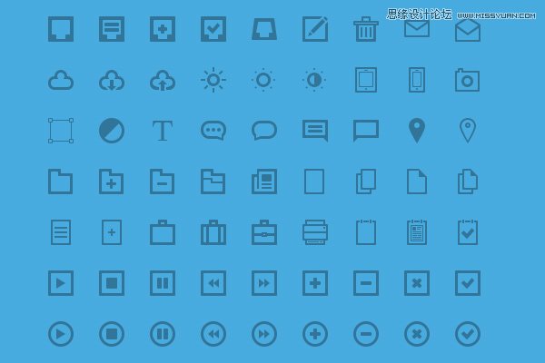 32組超精致的時尚網頁圖標素材免費下載