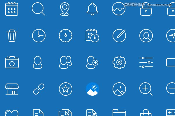 32組超精致的時尚網頁圖標素材免費下載