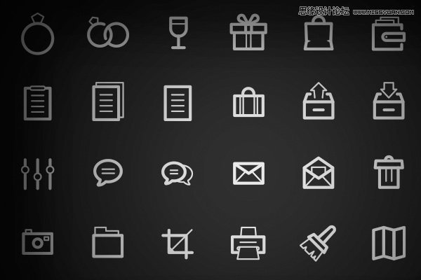 32組超精致的時尚網頁圖標素材免費下載