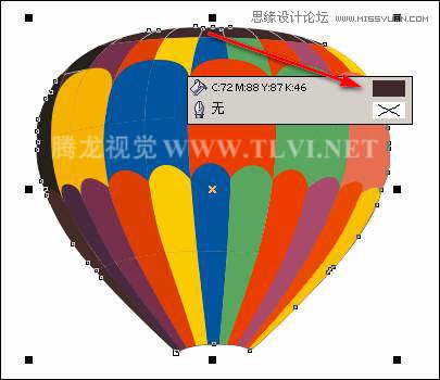 CorelDRAW繪制時尚的熱汽球海報教程