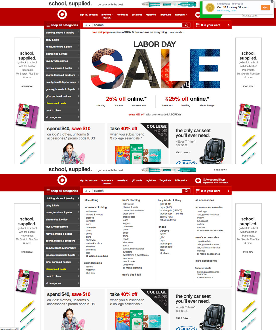 2015網頁導航設計趨勢和案例作品分享