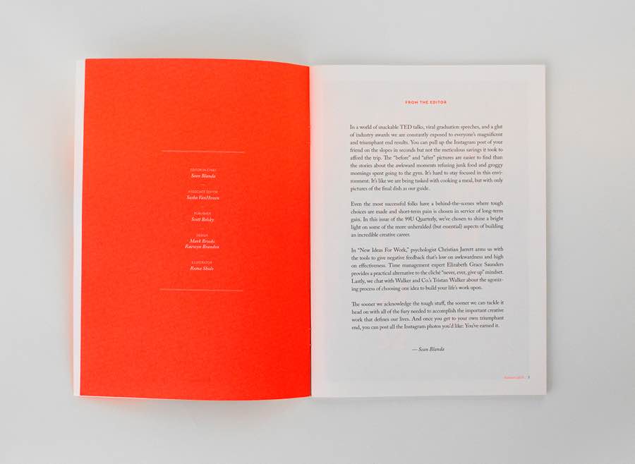 99U Quarterly������s־��ʽ�OӋ���p