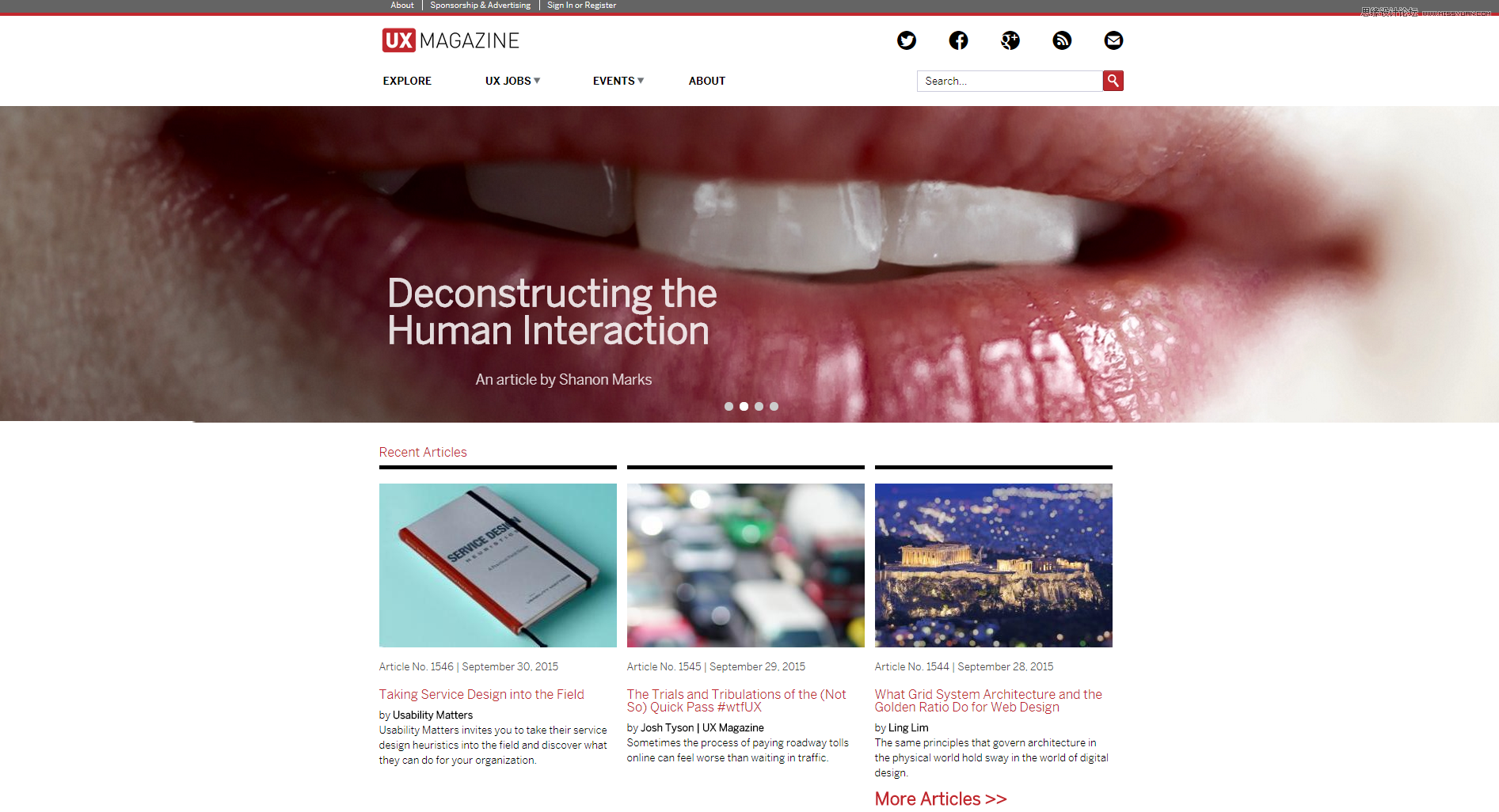 精挑細(xì)選的用戶體驗(yàn)設(shè)計(jì)網(wǎng)站和書(shū)目分享