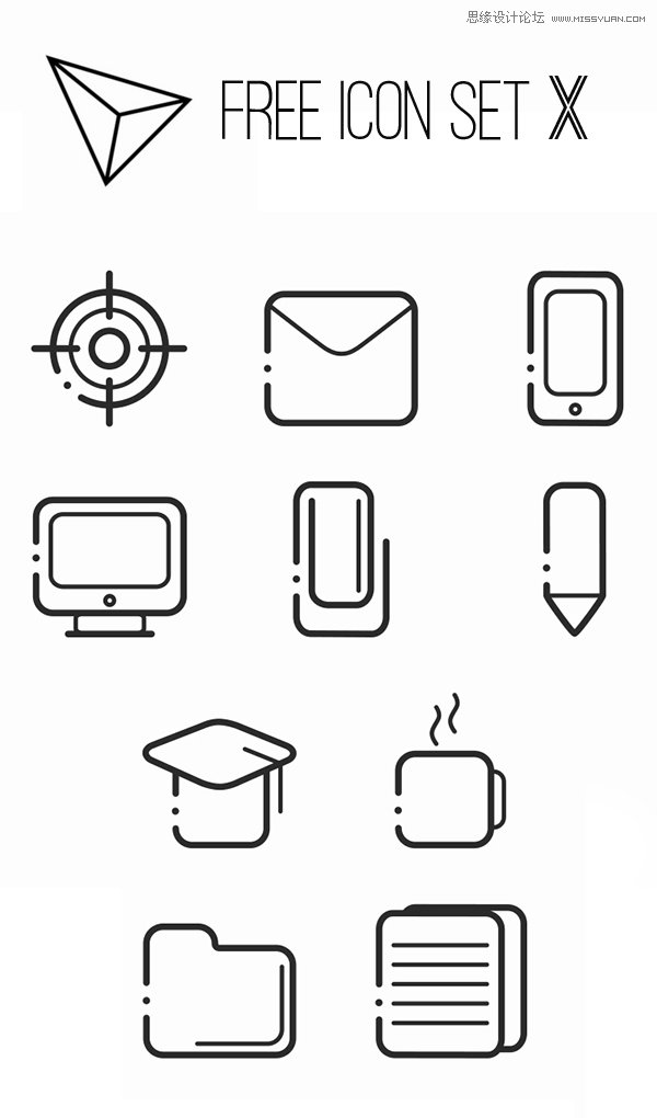 1000多款最新的優質矢量圖標打包下載