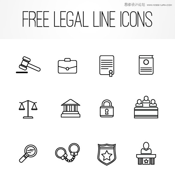 1000多款最新的優質矢量圖標打包下載