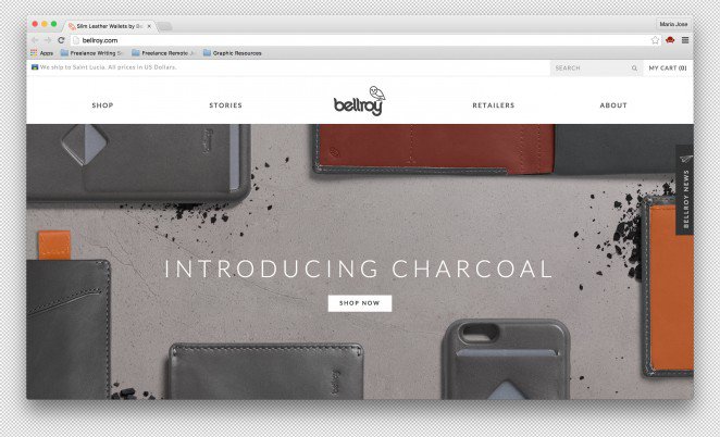 精選潮流時尚的優秀電商網站設計欣賞