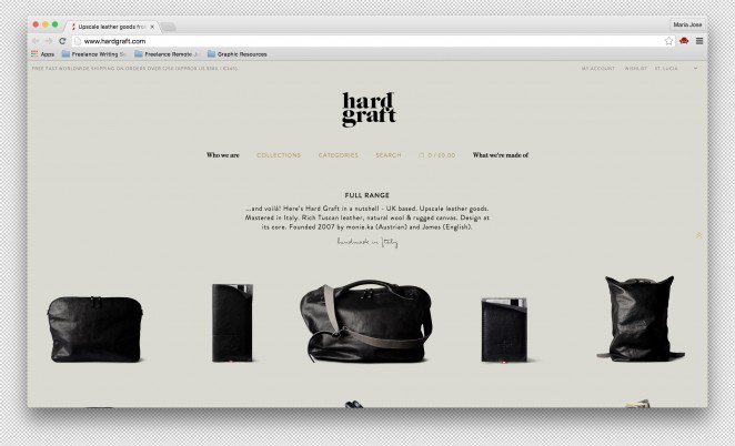 精選潮流時尚的優秀電商網站設計欣賞