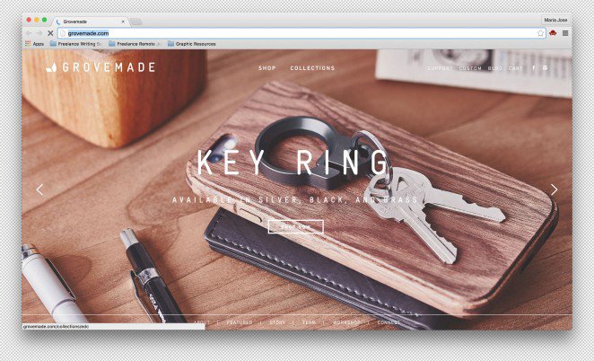 精選潮流時尚的優秀電商網站設計欣賞