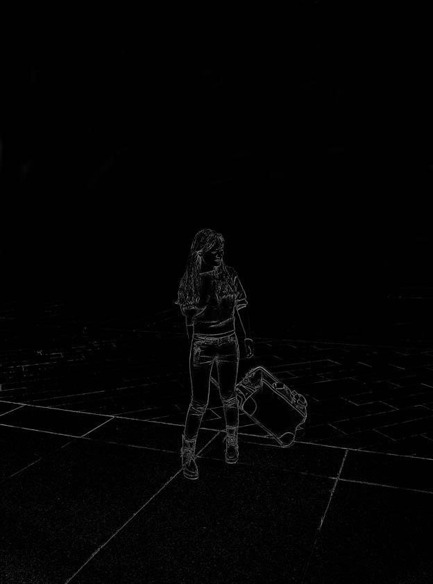 Photoshop給人像照片制作成火焰燃燒效果圖