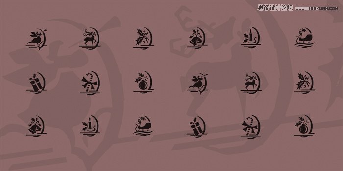 20款令人驚喜的圣誕節主題字體打包下載