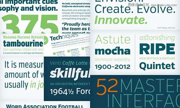 2015年最不能錯過的英文字體素材下載