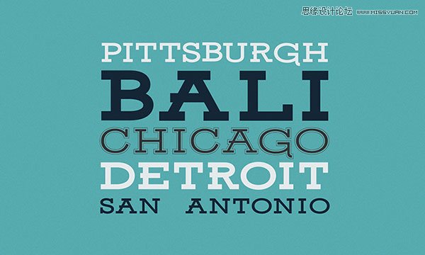 2015年最不能錯過的英文字體素材下載