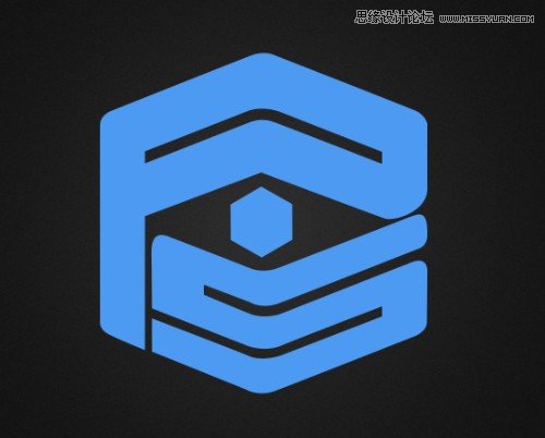 Photoshop繪制立體效果的LOGO展示模板