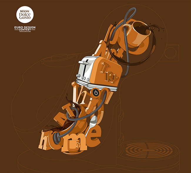 30款創意風格的國外3D立體字設計欣賞