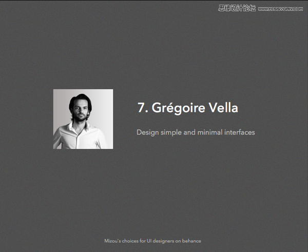 Behance上有哪些值得關注的設計師分享