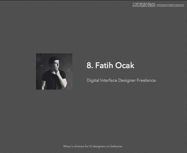 Behance上有哪些值得關注的設計師分享