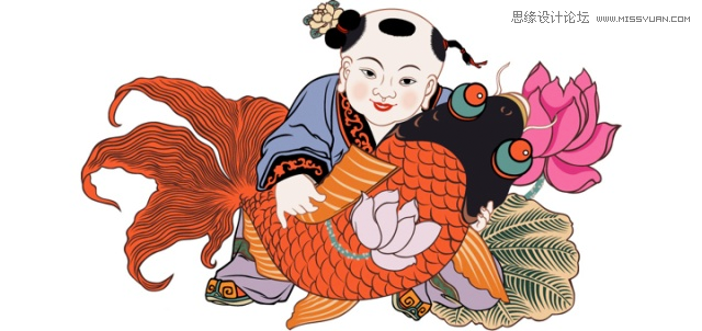 阿里年貨節插畫海報是怎么設計出來的