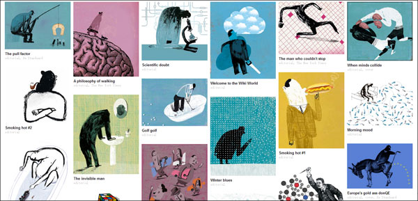 Klaas Verplancke 8個有趣有特色的國外插畫師官網設計