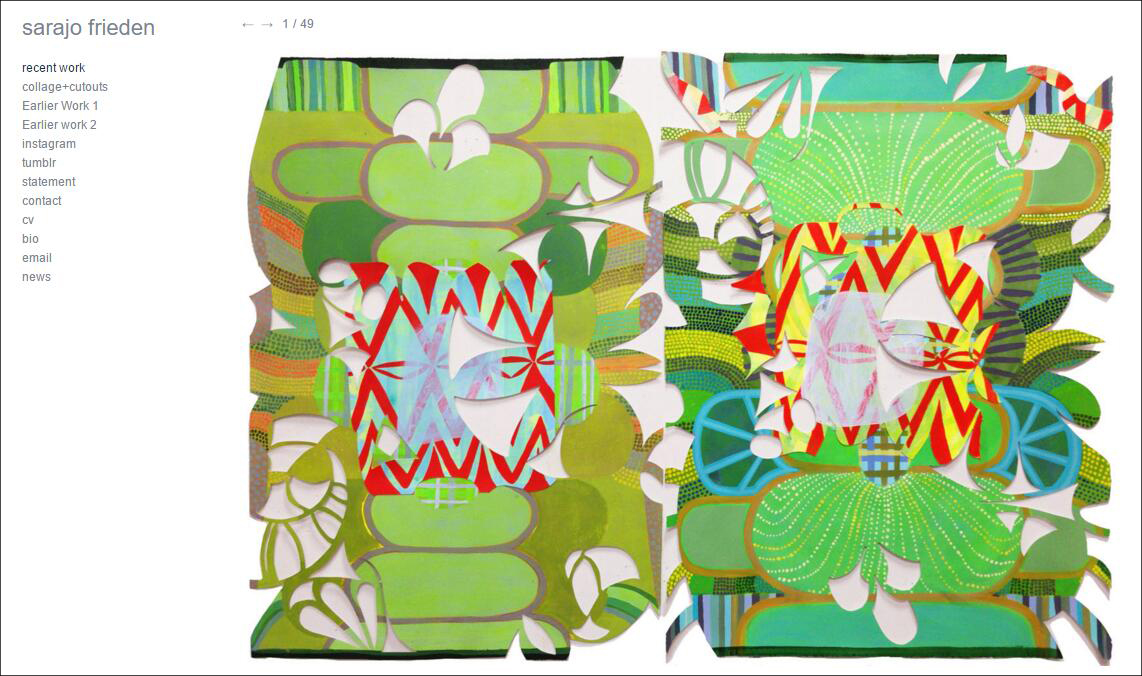 Sarajo Frieden 8個有趣有特色的國外插畫師官網設計