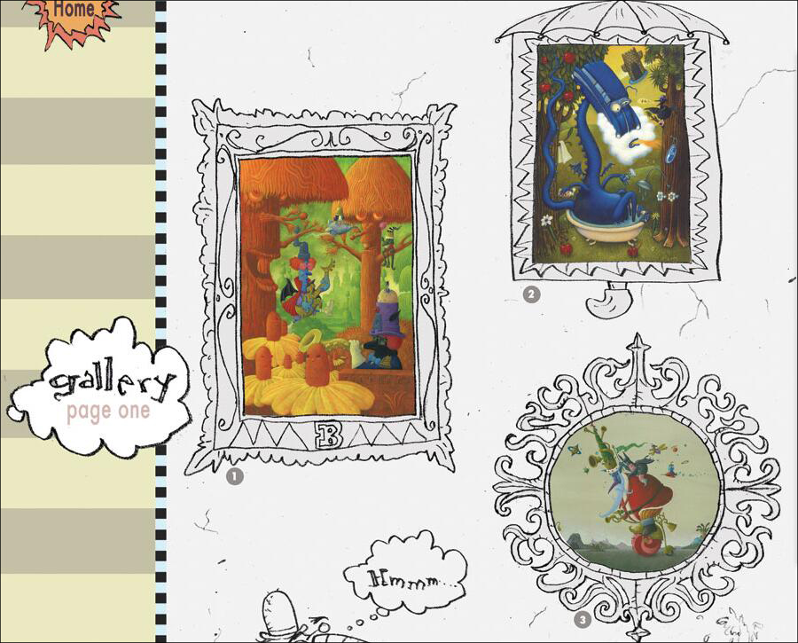 Keith Graves 8個有趣有特色的國外插畫師官網設計