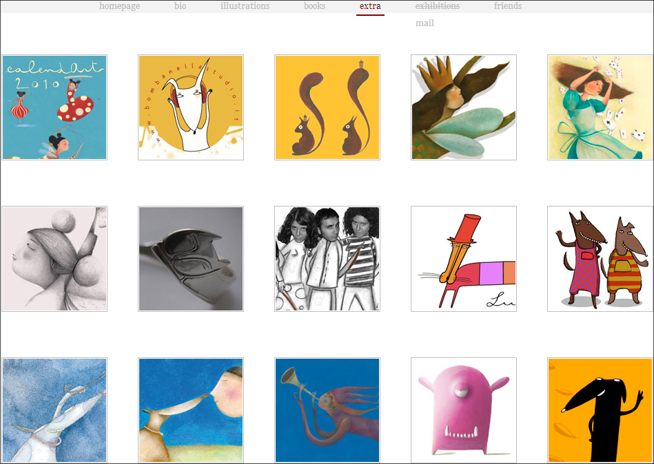 Cristiana Cerretti 8個有趣有特色的國外插畫師官網設計