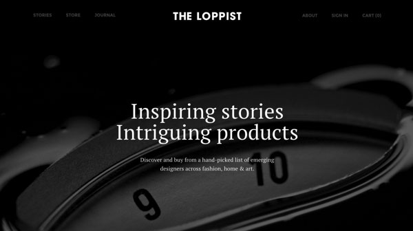 精選國外文字排版優秀的國外網站設計