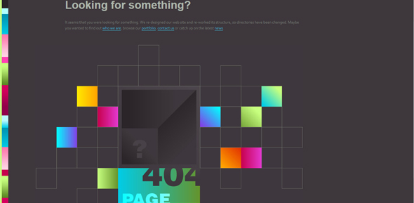 精選國外妙趣橫生的404設計頁面欣賞