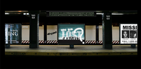 精選國外妙趣橫生的404設計頁面欣賞