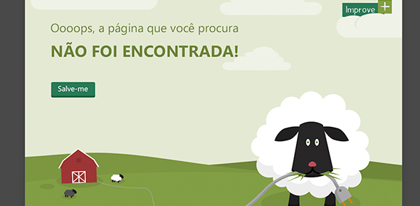 精選國外妙趣橫生的404設計頁面欣賞