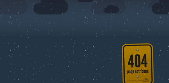 精選國外妙趣橫生的404設計頁面欣賞