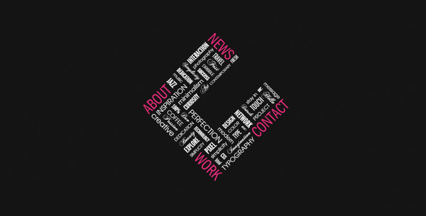 精選國外優秀的字體排版網頁設計欣賞