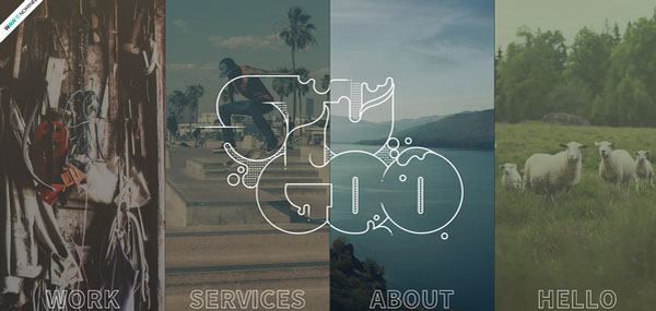 精選國外優秀的字體排版網頁設計欣賞