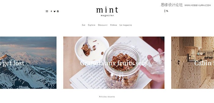 詳解值得學習總結的網頁導航設計實踐