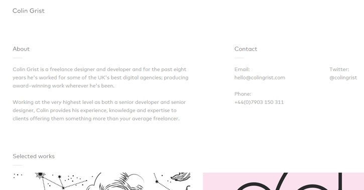 精選國外精挑細選的優秀網站設計欣賞